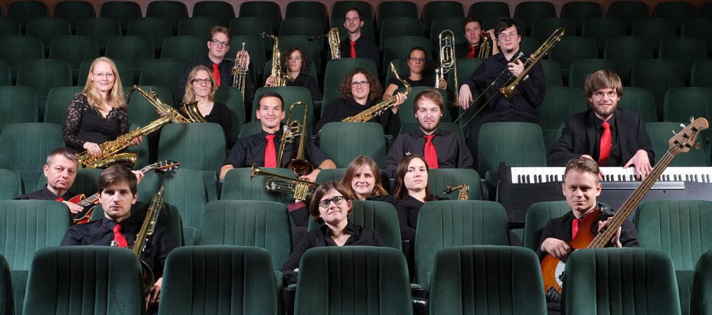 Big-Band-Foto der Swinging G´s im Capitol-Filmtheater in Grafing