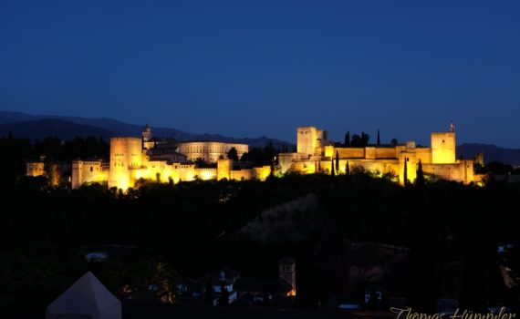 Blick auf die Alhambra